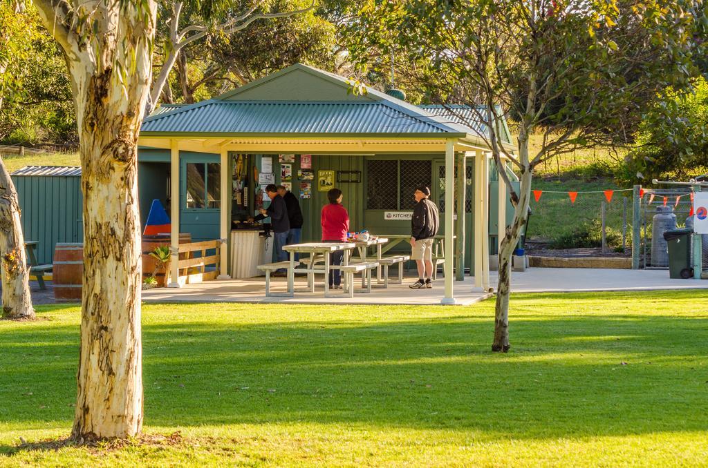 ホテル Lake Albert Caravan Park Meningie エクステリア 写真
